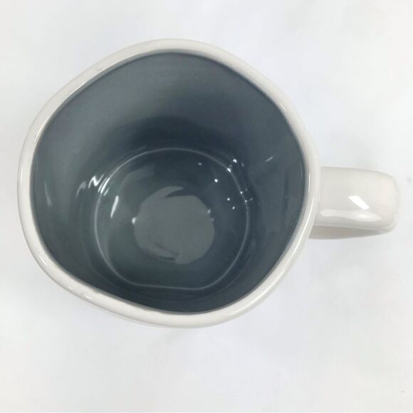 Rae Dunn Licensed to Grill White Black Script Ceramic Coffee Tea Mug - Picture 9 of 11